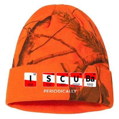 I Scuba Periodically Element Design With Number And Weight Kati Licensed 12" Camo Beanie