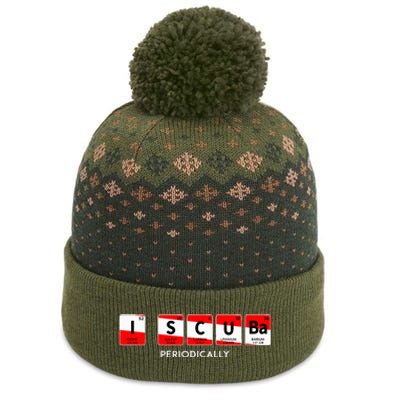 I Scuba Periodically Element Design With Number And Weight The Baniff Cuffed Pom Beanie