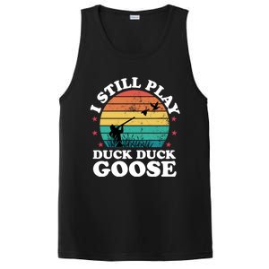 I Still Play Goose Funny Duck Hunting Hunter Dad Meaningful Gift PosiCharge Competitor Tank