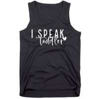 I Speak Preschool Teacher Tank Top