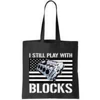 I Still Play With Blocks American Flag Car Auto Mechanic Bag