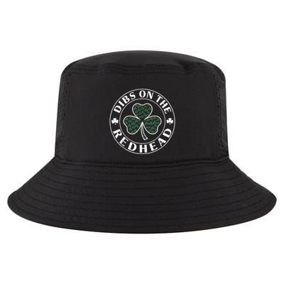 Irish St Patricks Day Shamrock Dibs On The Redhead Cool Comfort Performance Bucket Hat