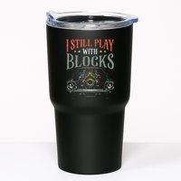 I Still Play With Blocks Vintage Car Engine Block Mechanic Tumbler