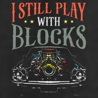 I Still Play With Blocks Vintage Car Engine Block Mechanic Tumbler