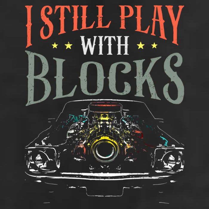 I Still Play With Blocks Vintage Car Engine Block Mechanic Tumbler