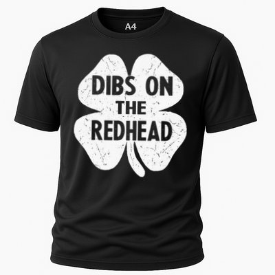 Irish St Patricks Day Shamrock Dibs On The Redhead Performance Shirt