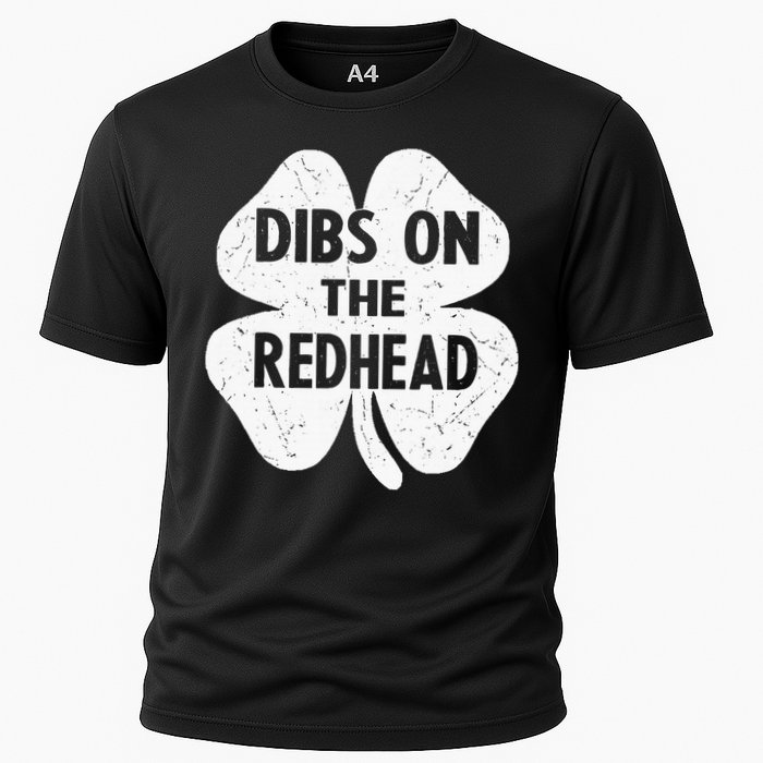 Irish St Patricks Day Shamrock Dibs On The Redhead Performance Shirt