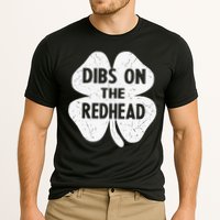 Irish St Patricks Day Shamrock Dibs On The Redhead Performance Shirt
