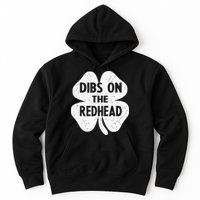 Irish St Patricks Day Shamrock Dibs On The Redhead Hoodie