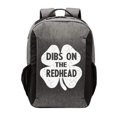 Irish St Patricks Day Shamrock Dibs On The Redhead Vector Backpack