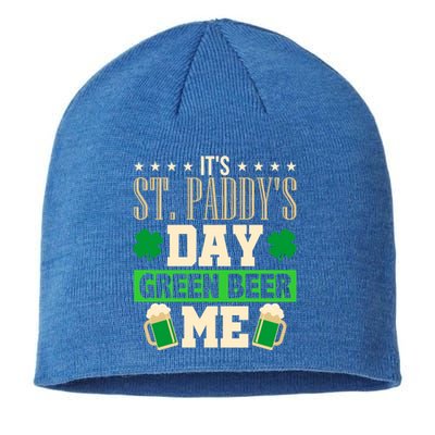 It's St Paddy's Day Green Beer Me Gift Meaningful Gift Sustainable Beanie