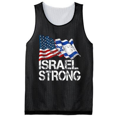 Israel Strong Pray For Israel Us Israel Flag Mesh Reversible Basketball Jersey Tank