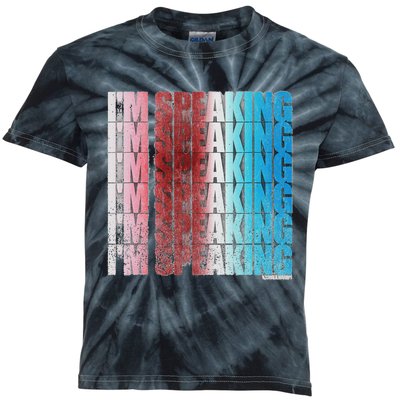 IM Speaking President Candidate The Kamala 2024 Kids Tie-Dye T-Shirt