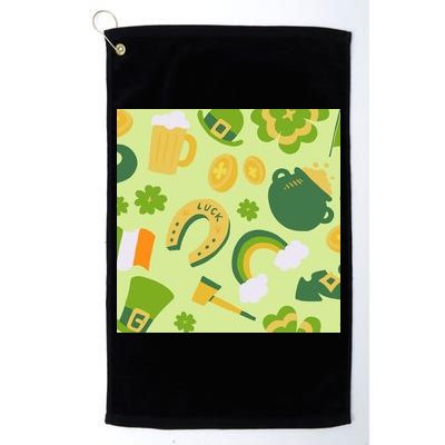 Ireland St Patrick's Day Celebration Golf Towel