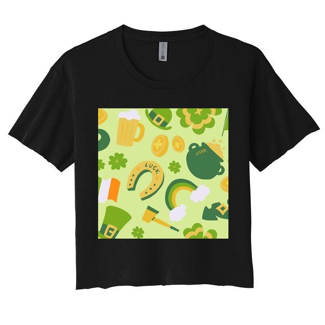 Ireland St Patrick's Day Celebration Crop Top