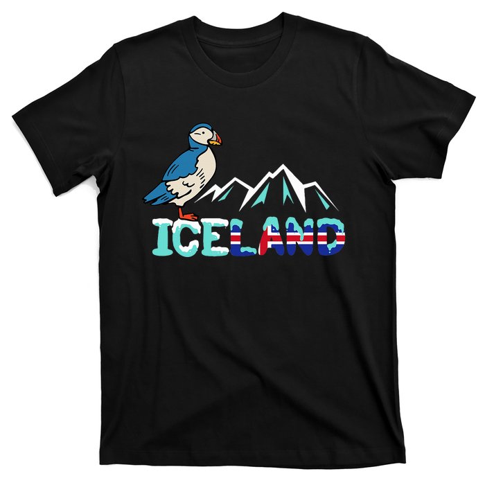 Iceland Stud Puffin Icelandic Bird Nordic T-Shirt