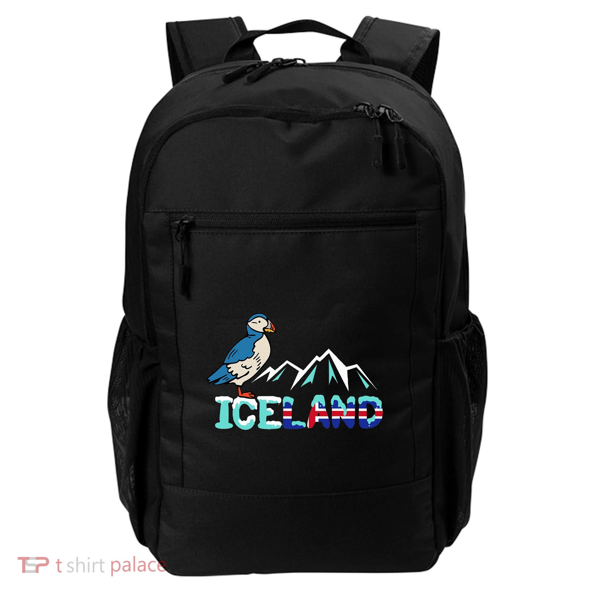 Iceland Stud Puffin Icelandic Bird Nordic Daily Commute Backpack