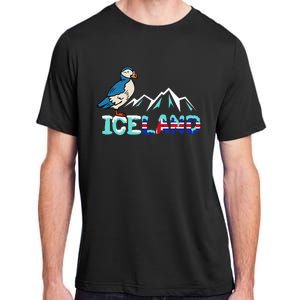 Iceland Stud Puffin Icelandic Bird Nordic Adult ChromaSoft Performance T-Shirt