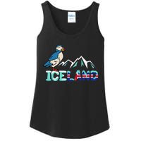 Iceland Stud Puffin Icelandic Bird Nordic Ladies Essential Tank