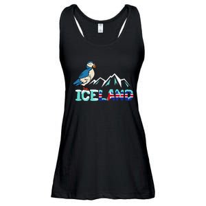 Iceland Stud Puffin Icelandic Bird Nordic Ladies Essential Flowy Tank