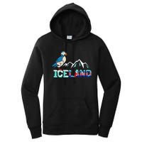 Iceland Stud Puffin Icelandic Bird Nordic Women's Pullover Hoodie