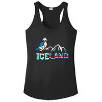 Iceland Stud Puffin Icelandic Bird Nordic Ladies PosiCharge Competitor Racerback Tank