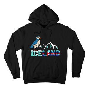 Iceland Stud Puffin Icelandic Bird Nordic Tall Hoodie