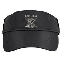 I Still Play With Blocks Car Mechanic Motor Engine Adult Drive Performance Visor
