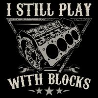 I Still Play With Blocks Car Mechanic Motor Engine Mousepad