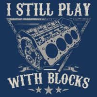 I Still Play With Blocks Car Mechanic Motor Engine Infant Baby Jersey Bodysuit