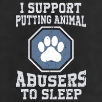 I Support Putting Animal Abusers To Sleep Hat