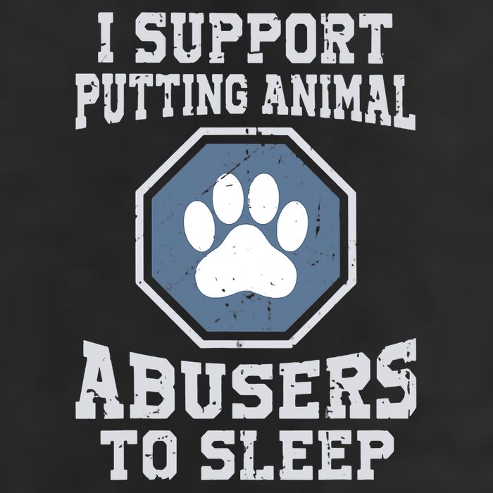 I Support Putting Animal Abusers To Sleep Hat