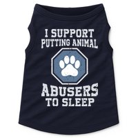 I Support Putting Animal Abusers To Sleep Doggie Tank