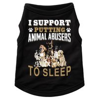 I Support Putting Animal Abusers To Sleep Doggie Tank