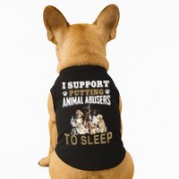 I Support Putting Animal Abusers To Sleep Doggie Tank