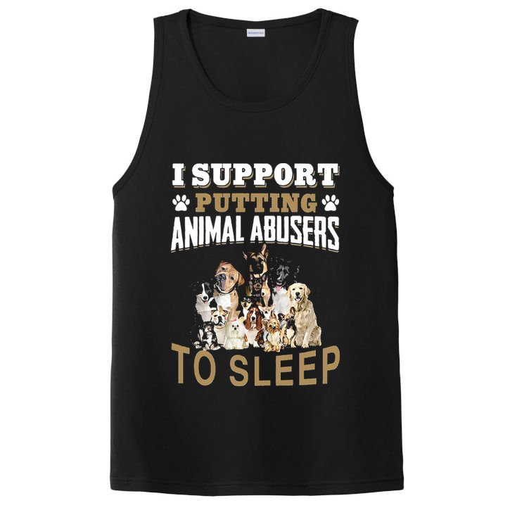 I Support Putting Animal Abusers To Sleep PosiCharge Competitor Tank