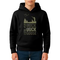 I Still Play Duck Goose Duck Hunter Hunting Kids Hoodie