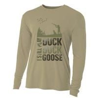 I Still Play Duck Goose Duck Hunter Hunting Cooling Performance Long Sleeve Crew