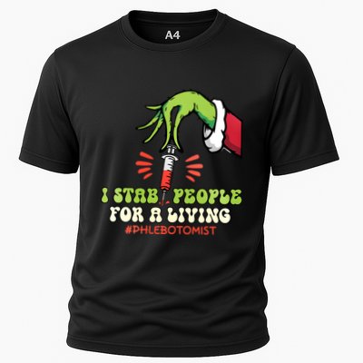 I Stab People For A Living Phlebotomy Christmas Performance Shirt