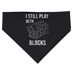 I Still Play With Blocks USA-Made Doggie Bandana