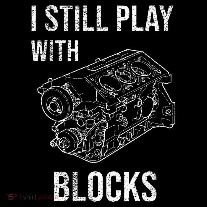 I Still Play With Blocks Ladies Essential Flowy Tank