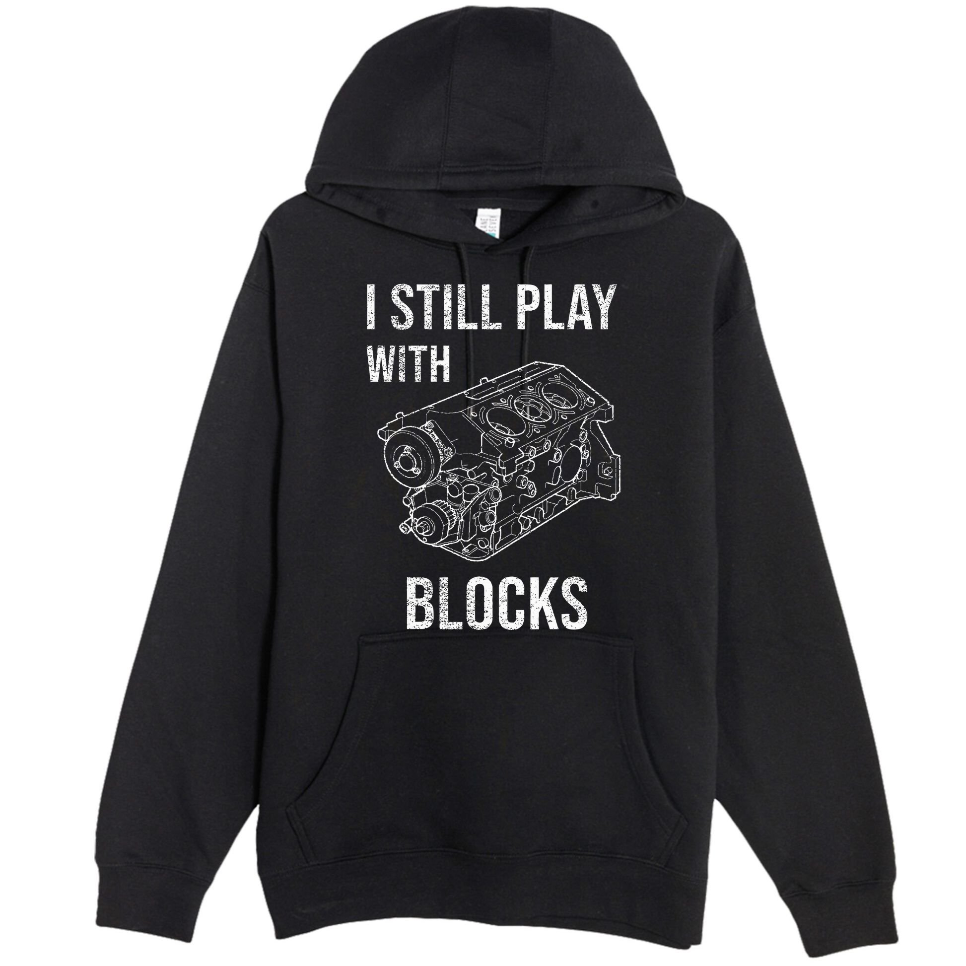 I Still Play With Blocks Premium Pullover Hoodie
