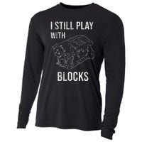 I Still Play With Blocks Cooling Performance Long Sleeve Crew