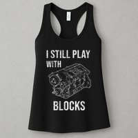 I Still Play With Blocks Womens Tank Top