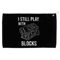 I Still Play With Blocks Grommeted Golf Towel