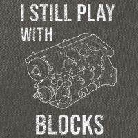 I Still Play With Blocks Cotton Canvas Backpack