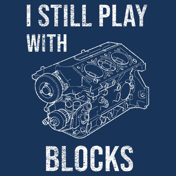 I Still Play With Blocks Infant Baby Jersey Bodysuit