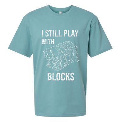I Still Play With Blocks Sueded Cloud Jersey T-Shirt