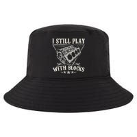 I Still Play With Blocks Car Mechanic Motor Engine Cool Comfort Performance Bucket Hat
