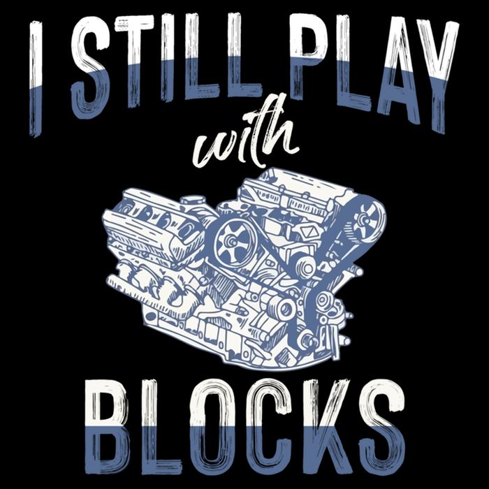 I Still Play With Blocks Meaningful Gift Auto Mechanic Racing Car Engine Gift Impact Tech Backpack